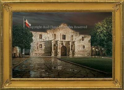 The Alamo Original Painting