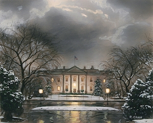 "Evening at the White House (study)"
