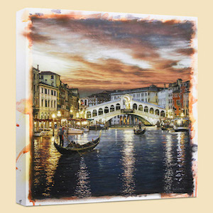 Rialto Bridge Venice - Drip Series