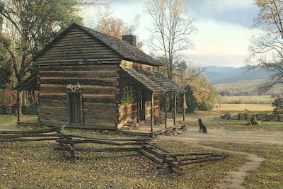 Autumn in Cades Cove Original Painting