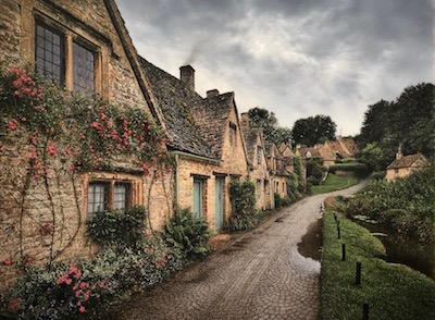 Passing Storm Over Arlington Row Original Painting