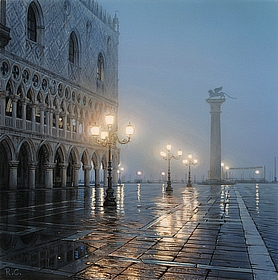 "Piazza San Marco" Original Painting